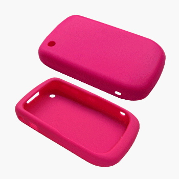 Cbus Wireless Hot Pink Silicone Rubber Case / Skin / Cover for BlackBerry Curve 3G 9330 / 9300 / 8520 / 8530 thumbnail
