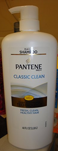 Pantene Pro-v Classic Clean Daily Shampoo 40 Fl Oz-1.18 L