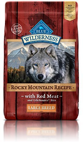 Blue Buffalo Wilderness Adult Rocky Mtn Recipes Red Meat Large Breed - Grain Free 22 Lb by Blue Buffalo