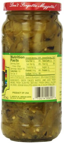 Mezzetta Fire Roasted Mild Green Chili Peppers, 16 Oz thumbnail