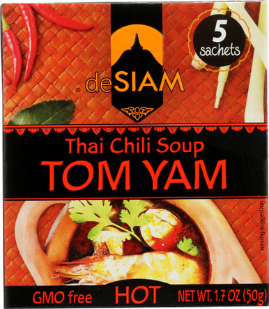 THAI CHILI SOUP, TOM YAM, HOT