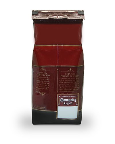 Community Coffee Private Reserve Ground Coffee, Cinnamon Roll, 12-Ounce Bags (Pack of 3) thumbnail
