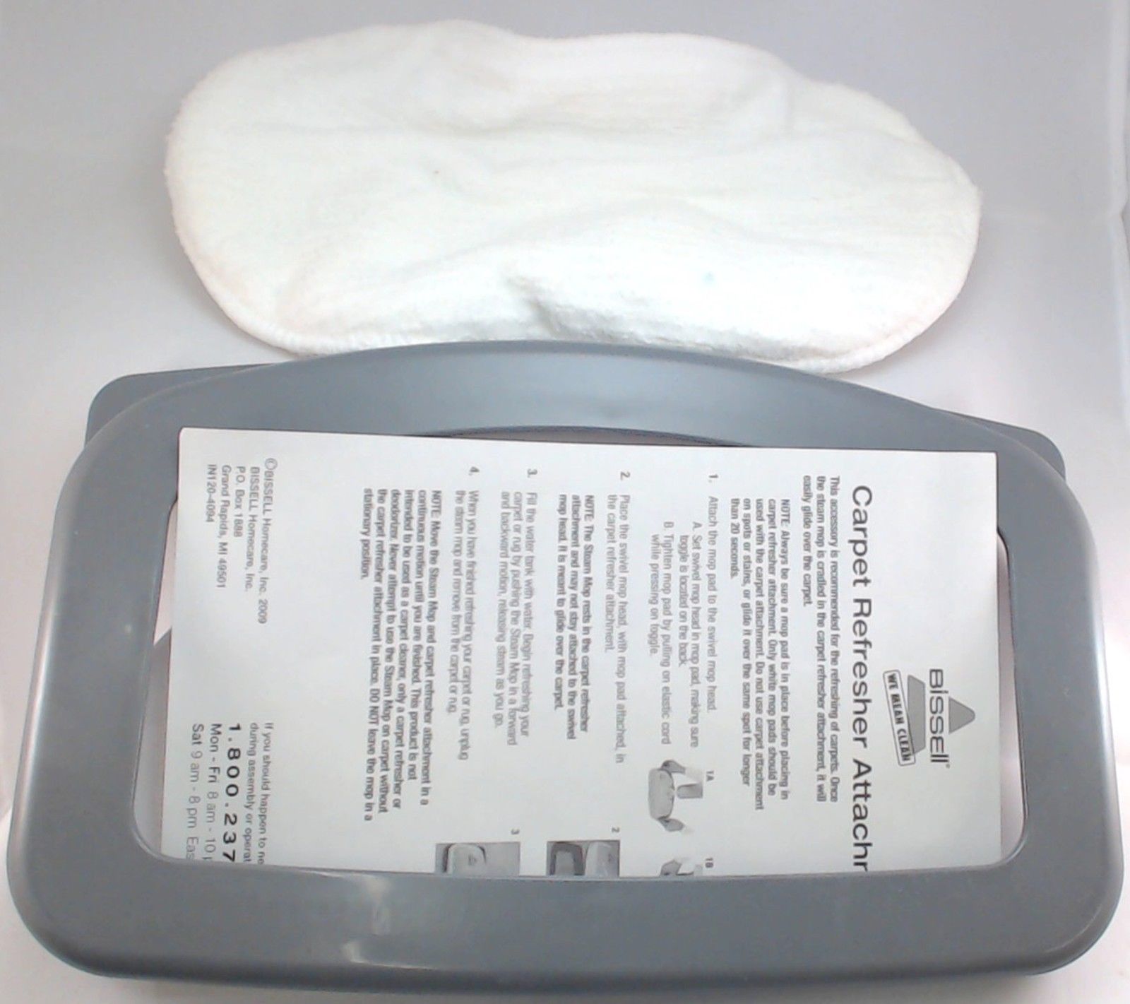 Bissell Steam Mop Carpet Refresher Kit  3252-4 32524