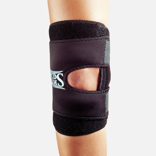 Hely & Weber 5674 Shields Brace, Dynamic Patella Stabilization, Wrap Around Design, 10 Inch by 12 Inch, Extra Small, Black thumbnail