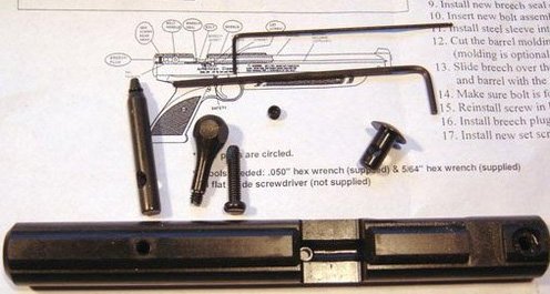 Crosman Steel Breech Kit (.22 Caliber) (Fits 2240 2250 2260 1322 & 2289) thumbnail