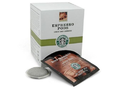 Starbucks Espresso Dark Roast Coffee Pods, 0.25 Oz, 12-Count (Pack of 4)