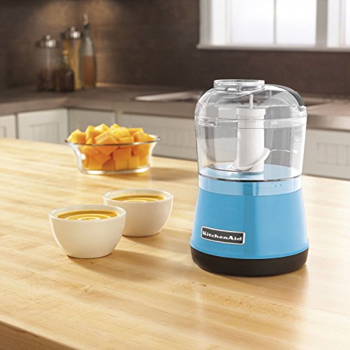 KitchenAid KFC3511 KFC3511CL 3.5 Cup Food Chopper Processor Crystal Blue thumbnail