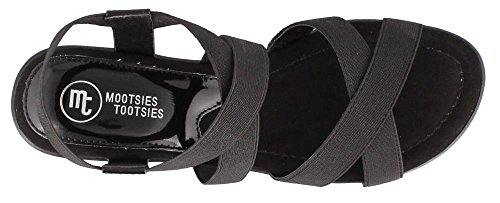 Mootsies Tootsies Women's Naylor Black Sandal 8.5 M thumbnail