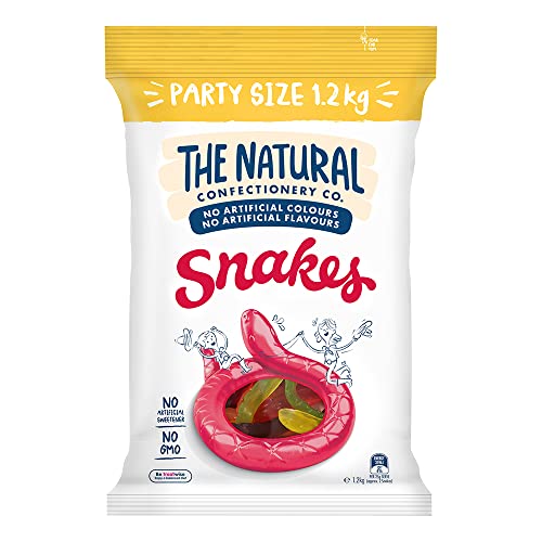 The Natural Confectionery Snakes Flavoured Jelly