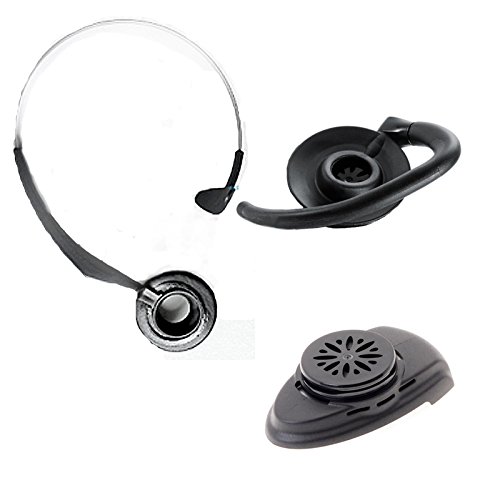 Mitel Cordless Headset Refresher Kit | Spare Battery, Headband and Earhook | Cordless Mitel DECT Headset (5330, 5340, 5360) and for GN/Jabra
