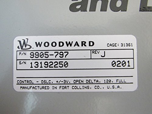 NEW Woodward 9905-797 Rev. J Master Synchronizer and Load Control PLC 9905797 thumbnail