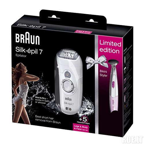 Braun 7681 Wd Epilator + Fg 1100 Gift