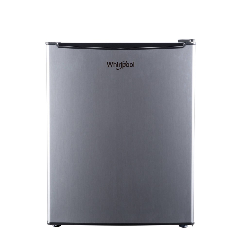 Whirlpool 2.7 Cu Ft Mini Refrigerator - Stainless Steel - WH27S1E