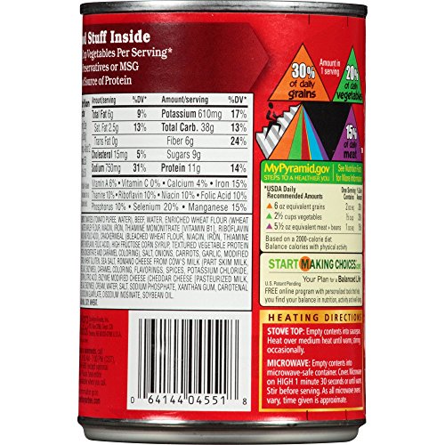 Chef Boyardee Overstuffed Beef Ravioli, 15 Oz (Pack of 4) thumbnail