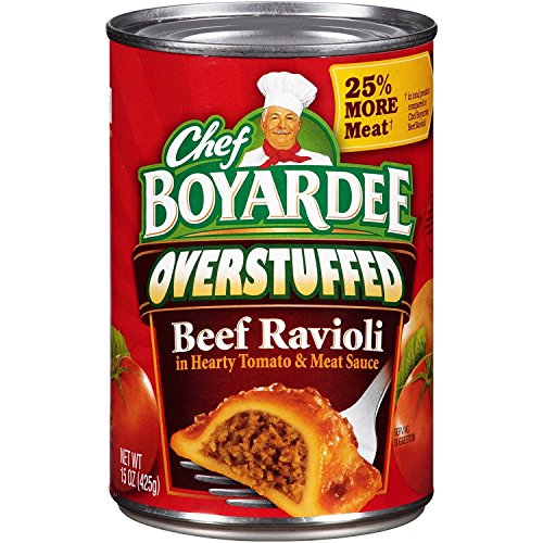 Chef Boyardee Overstuffed Beef Ravioli, 15 Oz (Pack of 4) thumbnail