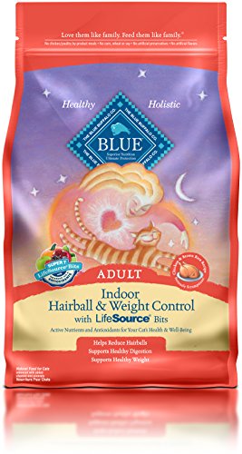 Blue Indoor Hairball & Weight Control Chicken & Brown Rice Recipe for Adult Cats thumbnail
