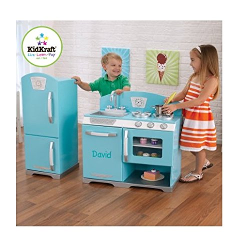 Kid Kraft Retro Kitchen and Refrigerator
