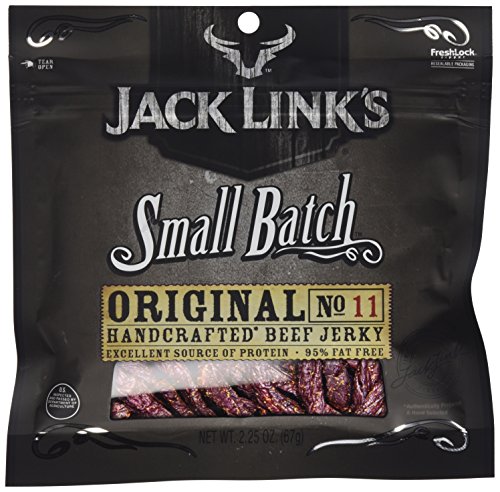 Jack Link's Beef Jerky, Small Batch Original, 2.25 Ounce (Pack of 4)
