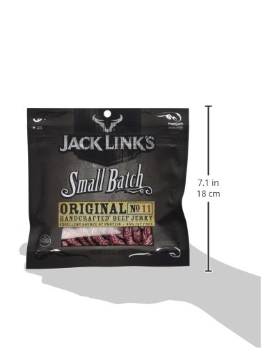 Jack Link's Beef Jerky, Small Batch Original, 2.25 Ounce (Pack of 4) thumbnail