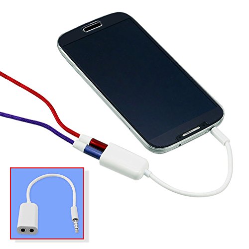 Generic O-8-O-2292-O to Shar 2 Headsets or Speaker 3.5mm Connect Eadsets Phone Tablet Connec Speakers to Share Music Splitte Jack Splitter HX-US5-16Ma