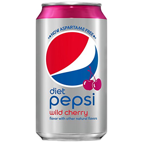 Diet Pepsi, Diet Pepsi Wild Cherry, and Diet Mtn Dew, Diet Soda Pop Variety Pack, 12 Ounce Cans, 24 Count thumbnail