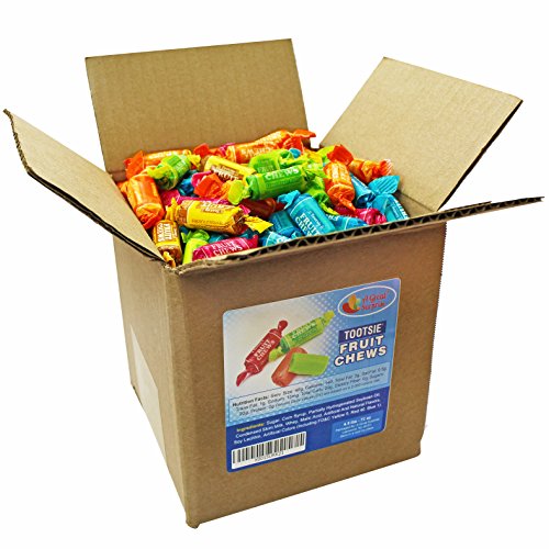 Tootsie Roll Fruit Chews Assorted Flavors in 6x6x6 Box Bulk Candy 4.5 Lbs - 72 Oz thumbnail