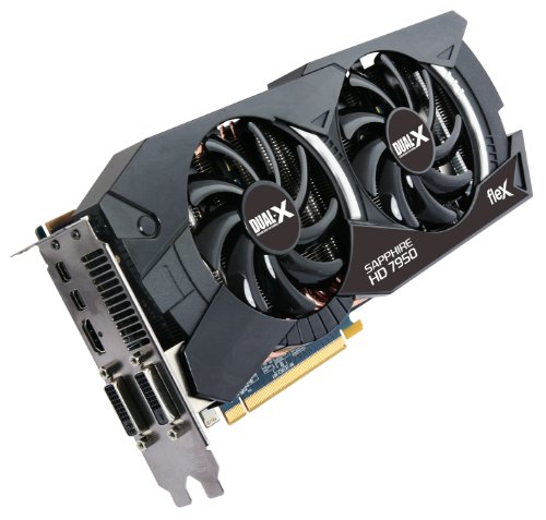 Sapphire Flex HD 7950 3 GB DDR5 DL-DVI-I/SL-DVI-D/HDMI/Dual Mini DP PCI-Express OC Version Graphics Card (11196-07-40G) thumbnail