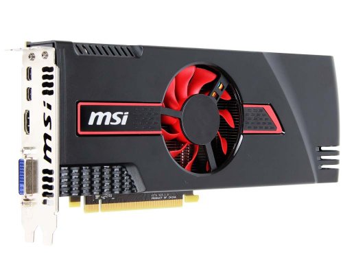 MSI AMD Radeon HD 7950 OC Boost 3GB GDDR5 DVI/HDMI 2-Mini DisplayPort PCI-Express Video Card R7950-3GD5/OC BE thumbnail