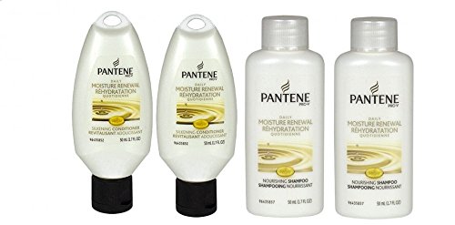 Pantene Pro V Daily Moisture Renewal Rehydratation Travel Size Combo Pack 1.7 Oz