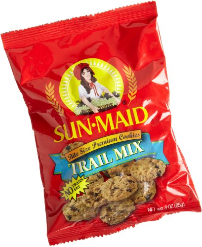 Sun Maid Trail Mix Cookies, 3-Ounce Units (Pack of 18)