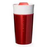 Starbucks Stainless Steel & Ceramic Mug - Red, 12 Fl Oz
