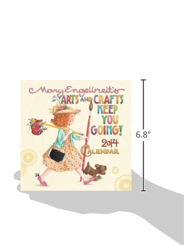 Mary Engelbreit 2014 Mini Wall Calendar: Arts and Crafts Keep You Going thumbnail