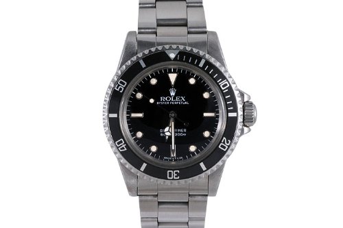 Rolex Mens Vintage Stainless Steel Non-Date Submariner 5513 thumbnail