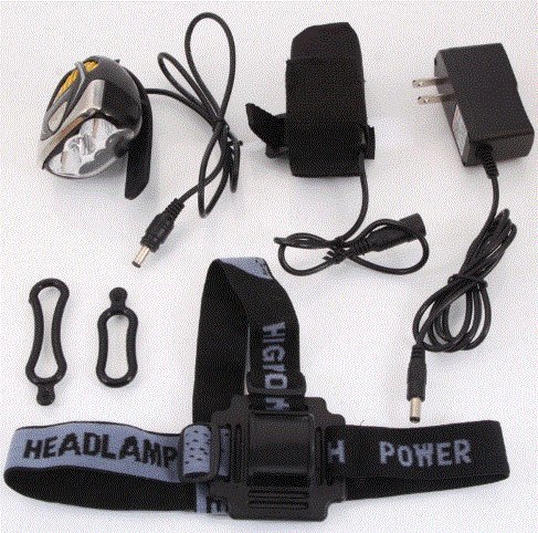 Roll Over Image to Zoom in Share This: H6 6 X 3535 LED Super Bright Waterproof 3-Mode 4000lm LED Bicycle Headlight Black & Yellow by Ozone48 thumbnail