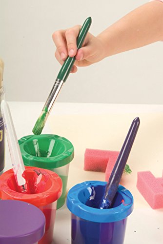 Creativity Street No-Spill Paint Cups and Brushes Set (AC5104) thumbnail
