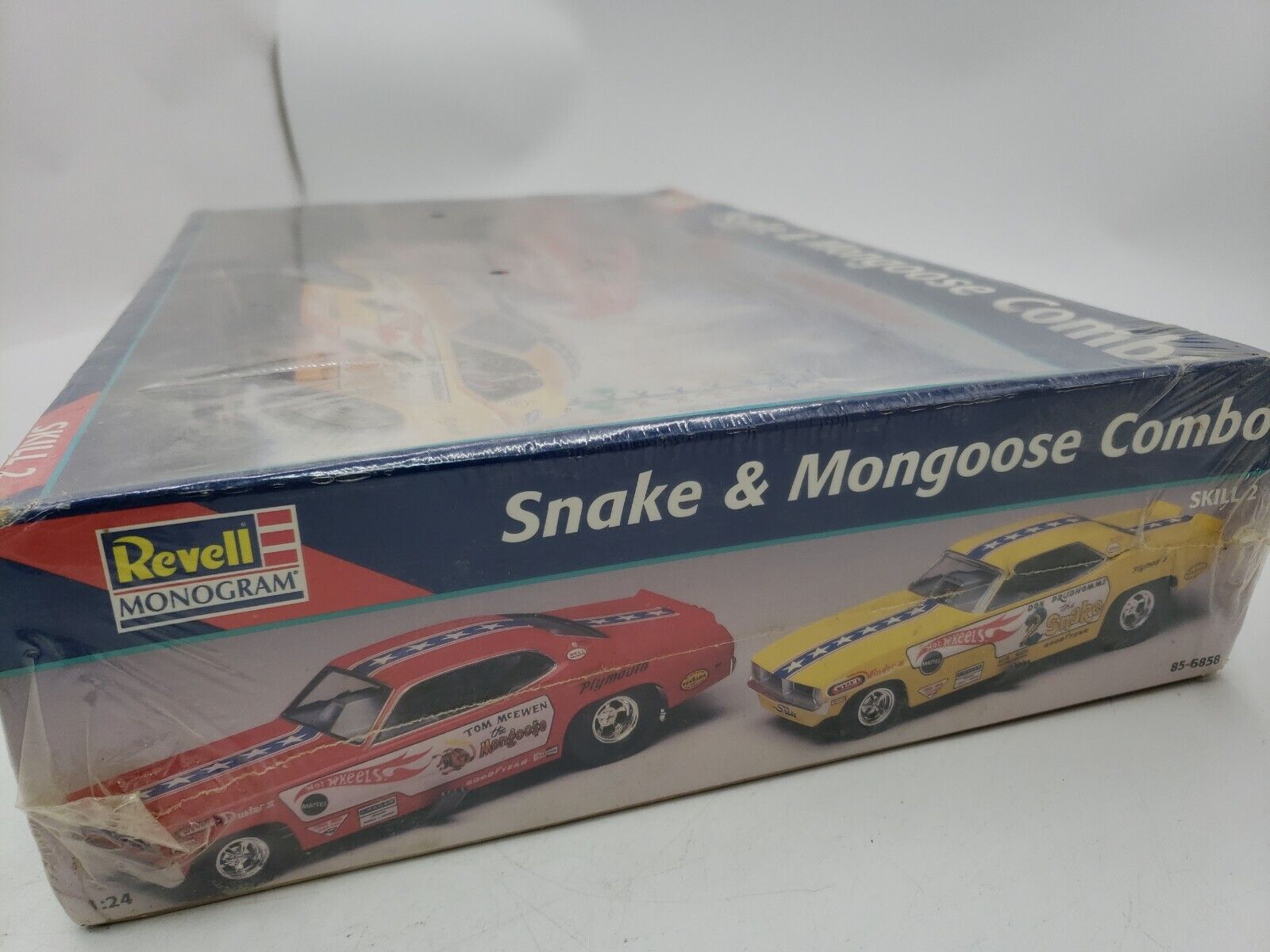 NEW Revell Monogram Model Kit Snake & Mongoose Combo 1:24 Scale #85-6858 thumbnail