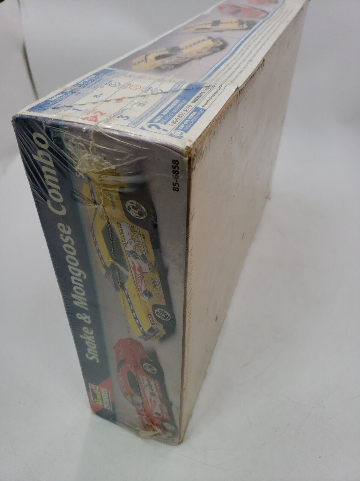 NEW Revell Monogram Model Kit Snake & Mongoose Combo 1:24 Scale #85-6858 thumbnail