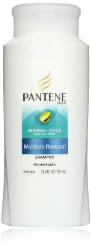 Pantene Pro-V Normal-Thick Hair Solutions Moisture Renewal Shampoo 25.4 Fl Oz (Pack of 3) thumbnail