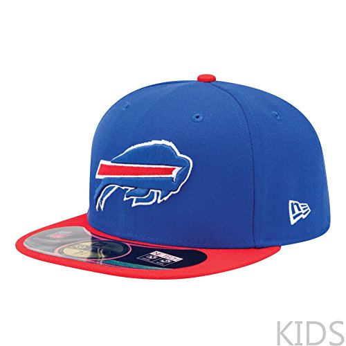NFL Buffalo Bills on Field 5950 Game Cap, Royal Blue, 6 1/2, Youth