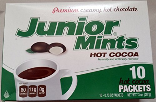 Cocoa Hot Tootsie Roll: Hot Cocoa Junior Mints Pack, 10 Pc (2647327)
