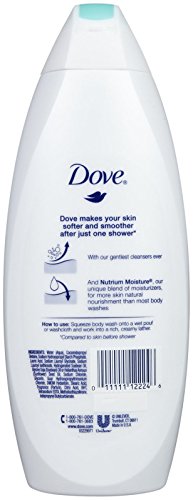 Dove Body Wash Sensitive Skin Unscented 22 Ounce (650ml) (2 Pack)
