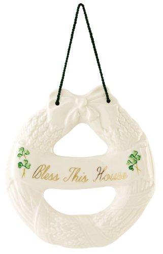 Belleek Classic HOUSE BLESSING WREATH