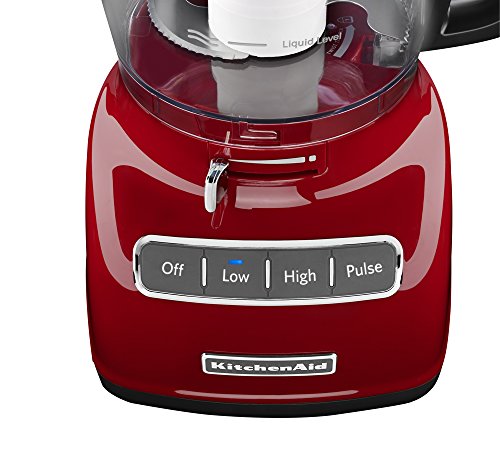 KitchenAid KFP0933ER 9-Cup Food Processor with Exact Slice System - Empire Red thumbnail