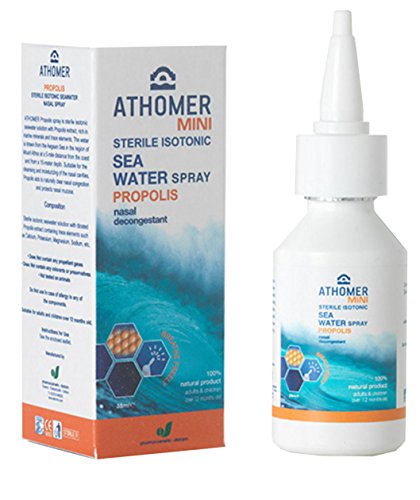 Athomer Seawater Nasal Spray Mini Propolis 35ml thumbnail