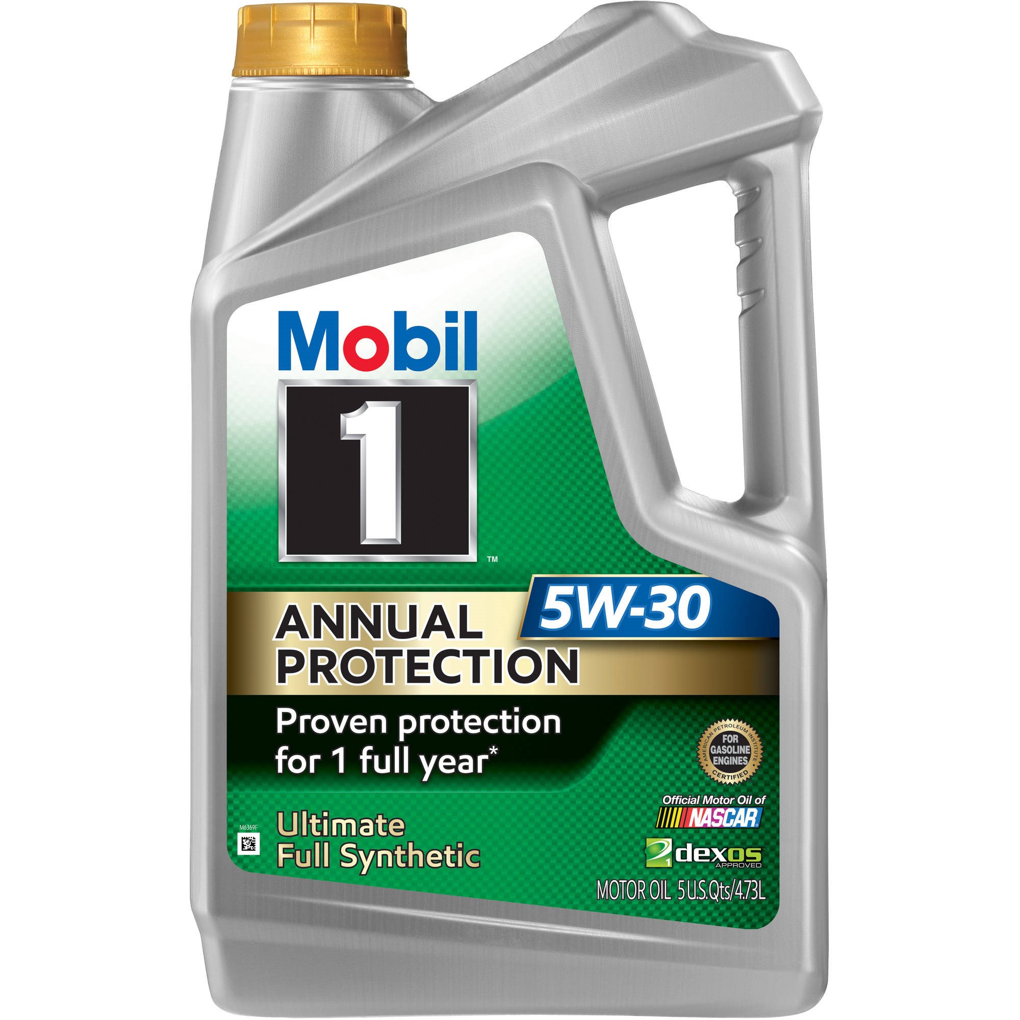 Mobil 1 Annual Protection Full Synthetic Motor Oil 5W-30  5 Qt