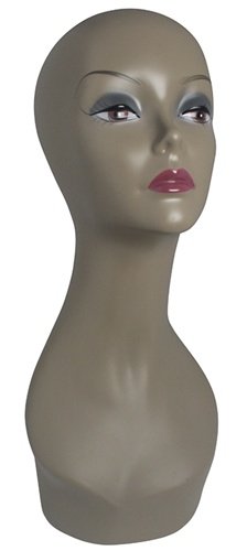 Wig Display Mannequin Head 18 Inch