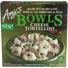 AMY'S, CHEESE TORTELLINI BOWLS