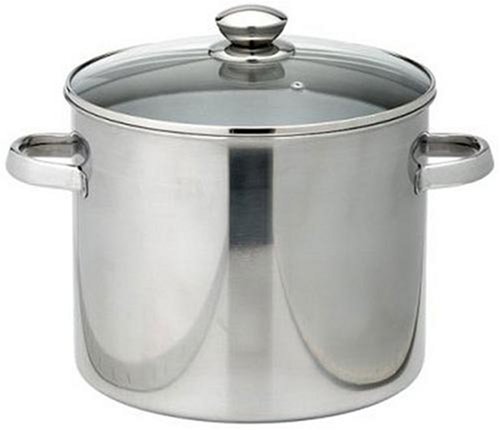 Metro 12-Quart Stainless Steel Covered Stockpot