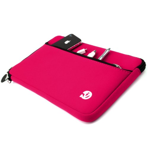 Acer Aspire 15.6 Inch Laptop Carrying Case for Acer Aspire AS5734Z-4725 AS5532-5509 Acer EX5635-6897 (Magenta) + SumacLife TM Wisdom Courage Wristband thumbnail