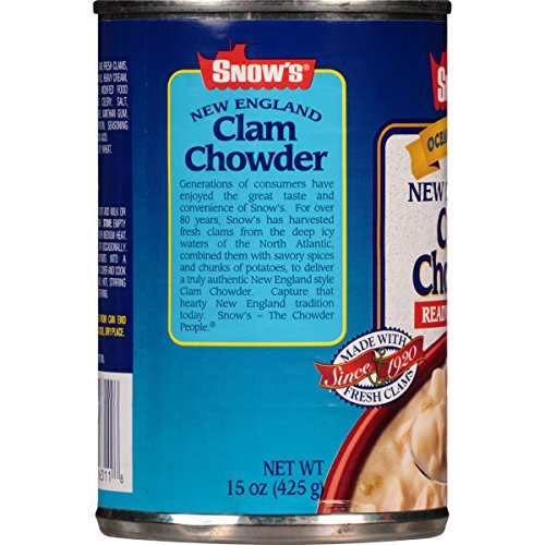 NEW ENGLAND CLAM CHOWDER, NEW ENGLAND